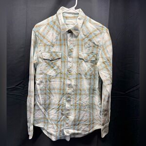 Tecovas Button Down western style Shirt Sz M (12aa)